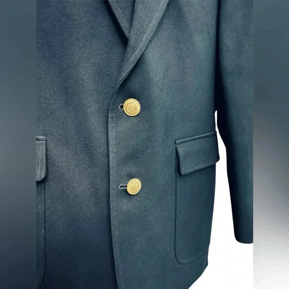 Men Classic Collection Action Separates Blue Blazer Jacket Vintage - Picture 3 of 6